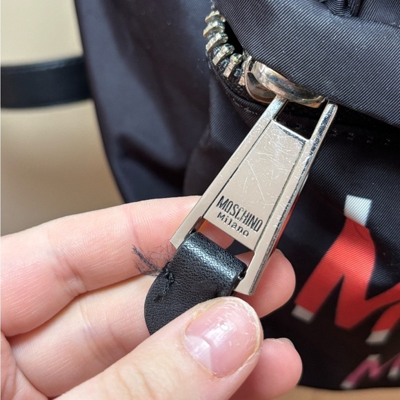 Moschino Milano Nylon Multicolor Backpack - Picture 5 of 11